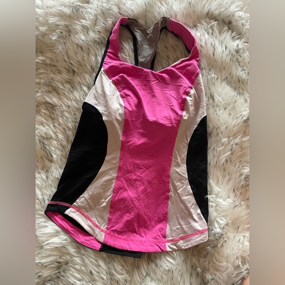 lululemon athletica Tops - Lululemon Pink Cardio Kick Tank
